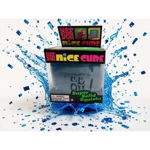 🚨🚨🚨NEE DOH NICE BLUE CUBE SUPER SOLID SQUISH TOY BRAND NEW READY TO SHIP!